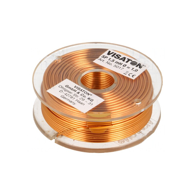 Bobină de Aer 1,5mH 0,7Ω Ø58mm H18mm Øfir 1mm | Electronic-mag.ro | Componente Electronice Bobină de Aer 1,5mH 0,7Ω Ø58mm H18mm Øfir 1mm | Electronic-mag.ro | Componente Electronice
