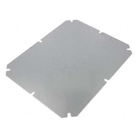 Placă de montare oţel 215mm x 265mm | Electronic-mag.ro | Componente Electronice