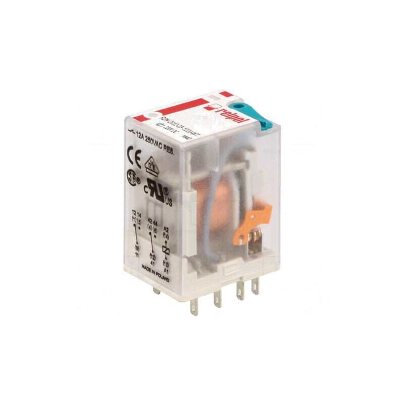 Releu electromagnetic DPDT 220VDC 24A | Electronic-mag.ro | Componente Electronice Releu electromagnetic DPDT 220VDC 24A | Electronic-mag.ro | Componente Electronice