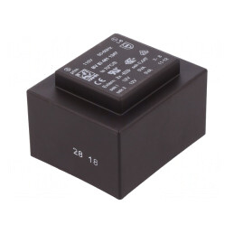 Transformator Încapsulat 10VA 115VAC 12V PCB | Electronic-mag.ro | Componente Electronice