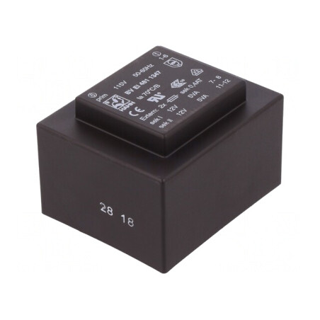 Transformator Încapsulat 10VA 115VAC 12V PCB | Electronic-mag.ro | Componente Electronice
