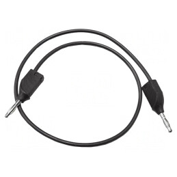 Cablu de măsurare 20A mufă banană 4 mm, ambele părți | Electronic-mag.ro | Componente Electronice