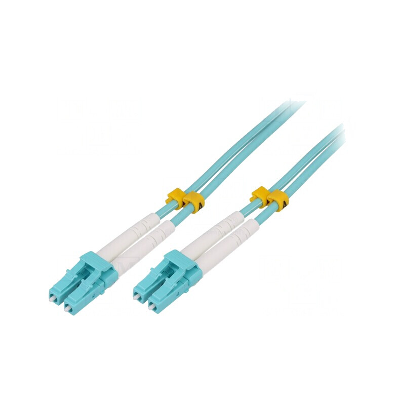 Patch Cord Fibra Optică OM3 LC/UPC 15m LSZH | Electronic-mag.ro | Componente Electronice
