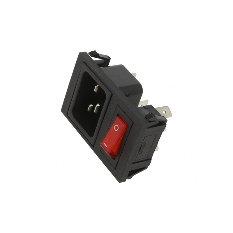 Conector de Alimentare AC 16A 250VAC IEC 60320 | Electronic-mag.ro | Componente Electronice Conector de Alimentare AC 16A 250VAC IEC 60320 | Electronic-mag.ro | Componente Electronice