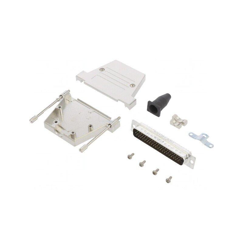 D-Sub HD PIN 62 tată drept lipire pe cablu 11,5mm aurit | Electronic-mag.ro | Componente Electronice