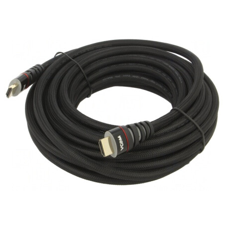 Cablu HDMI 1.4 PVC Textil 10m | Electronic-mag.ro | Componente Electronice