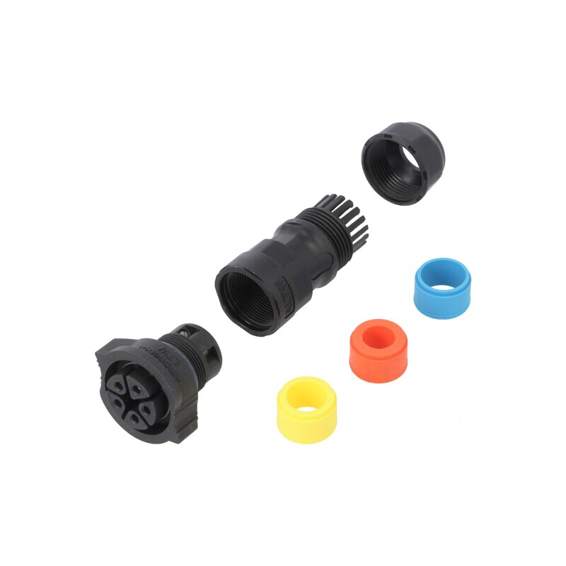 Conector circular mamă cu șurub PIN 5 X-Lok | Electronic-mag.ro | Componente Electronice