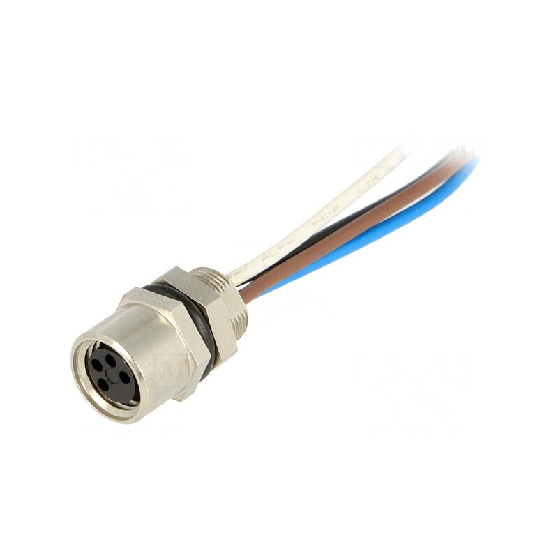 Conector M8 Mamă 4 PIN cu Cabluri IP67 | Electronic-mag.ro | Componente Electronice Conector M8 Mamă 4 PIN cu Cabluri IP67 | Electronic-mag.ro | Componente Electronice