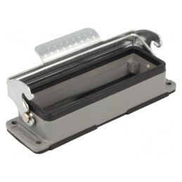 Carcasă pentru conectori HDC 24B cu clichet drept | Electronic-mag.ro | Componente Electronice