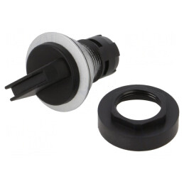 Comutator Rotativ 22mm IP65 3 Poziții | Electronic-mag.ro | Componente Electronice