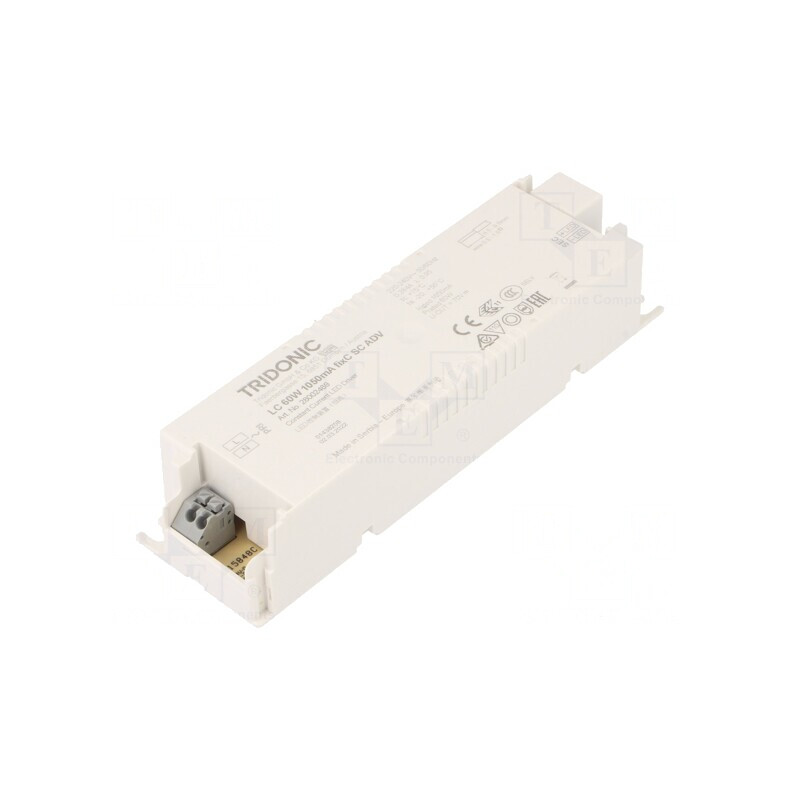 Alimentator LED 60W 31-57VDC 1050mA | Electronic-mag.ro | Componente Electronice