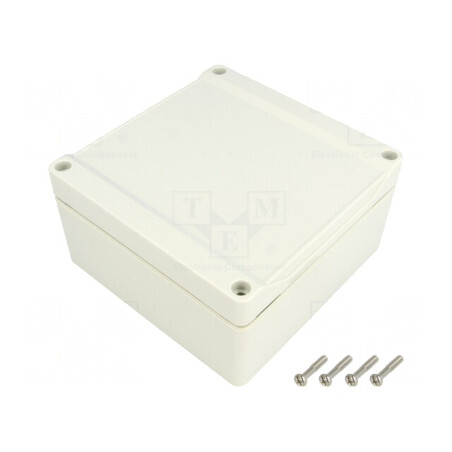 Carcasă universală 120x120x60mm ABS gri IP66 | Electronic-mag.ro | Componente Electronice
