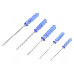 Set Şurubelniţe Imbus Sferice Hexagonale 5 Bucăţi DK-03 | Electronic-mag.ro | Componente Electronice