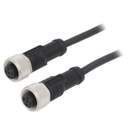 Cablu senzori/automatizări 5 PIN M12-M12 2m | Electronic-mag.ro | Componente Electronice