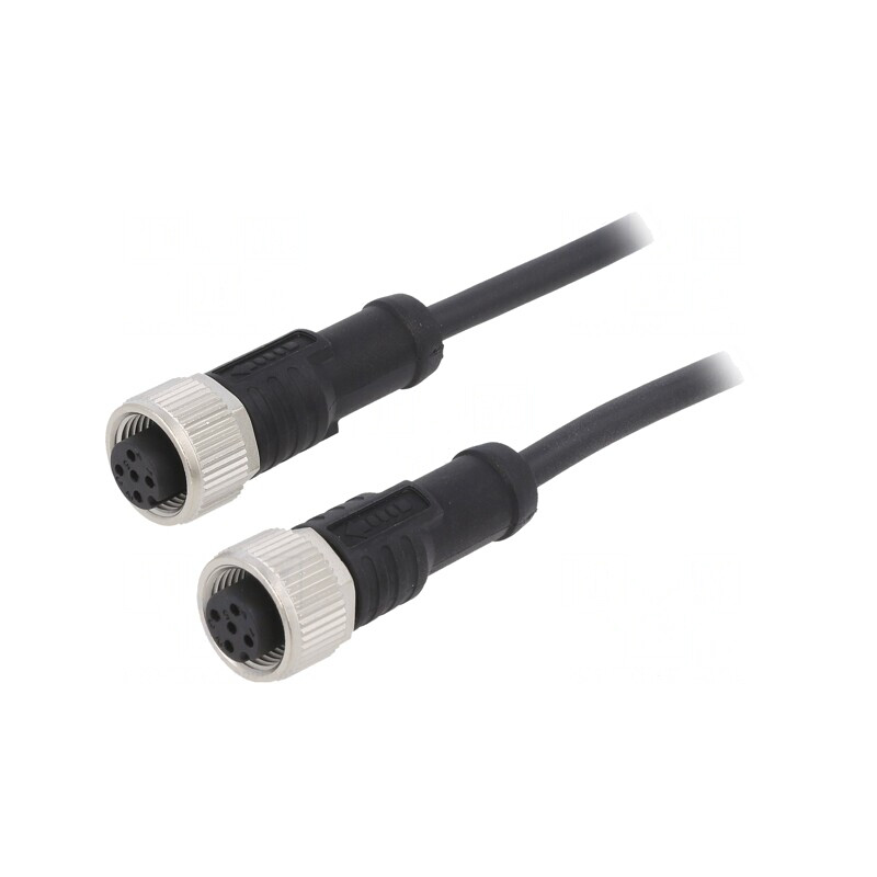 Cablu senzori/automatizări 5 PIN M12-M12 2m | Electronic-mag.ro | Componente Electronice