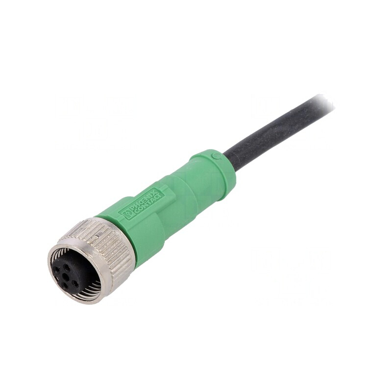 Cablu de Conectare M12 4 PIN 5m 250VAC 4A PUR | Electronic-mag.ro | Componente Electronice