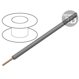 Cablu Sârmă Cu 0,2mm2 PVC Gri 60V 100m | Electronic-mag.ro | Componente Electronice