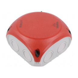 Cutie de conexiuni IP66 130x130x77mm albă | Electronic-mag.ro | Componente Electronice