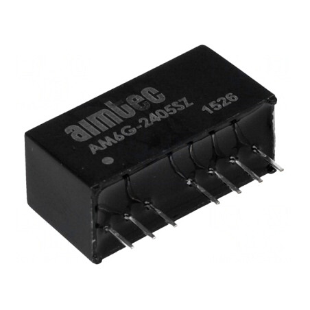 Convertor DC/DC 6W 18-36V la 5V 1.2A SIP8 | Electronic-mag.ro | Componente Electronice