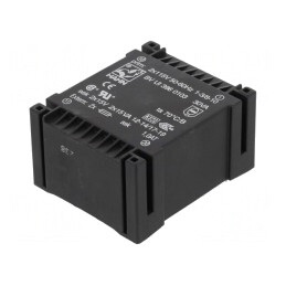 Transformator încapsulat 30VA 115VAC 15V 1A PCB | Electronic-mag.ro | Componente Electronice