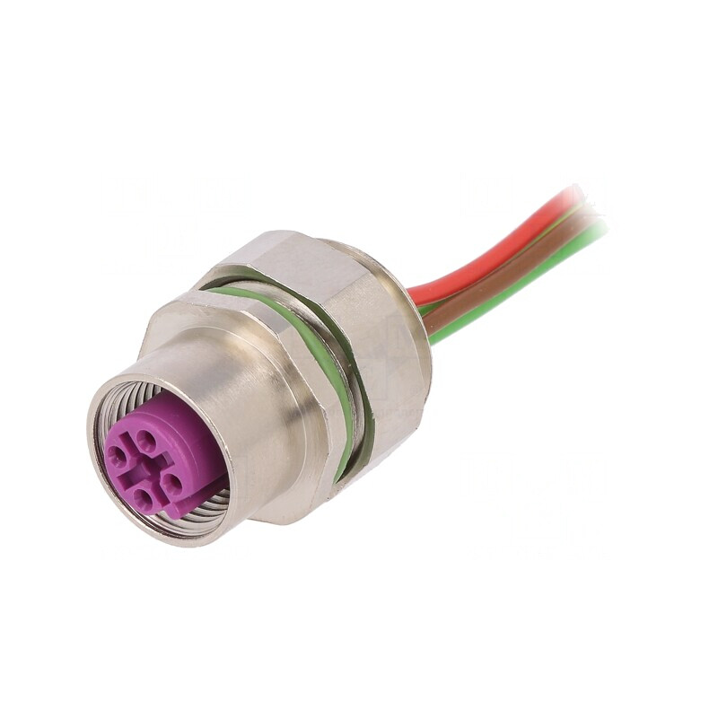 Soclu M12 5 PIN mamă pentru cabluri Profibus M16x1.5 | Electronic-mag.ro | Componente Electronice Soclu M12 5 PIN mamă pentru cabluri Profibus M16x1.5 | Electronic-mag.ro | Componente Electronice