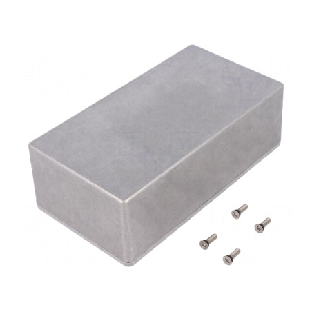 Carcasă Universală din Aluminiu IP65 82mm x 153mm x 50mm | Electronic-mag.ro | Componente Electronice