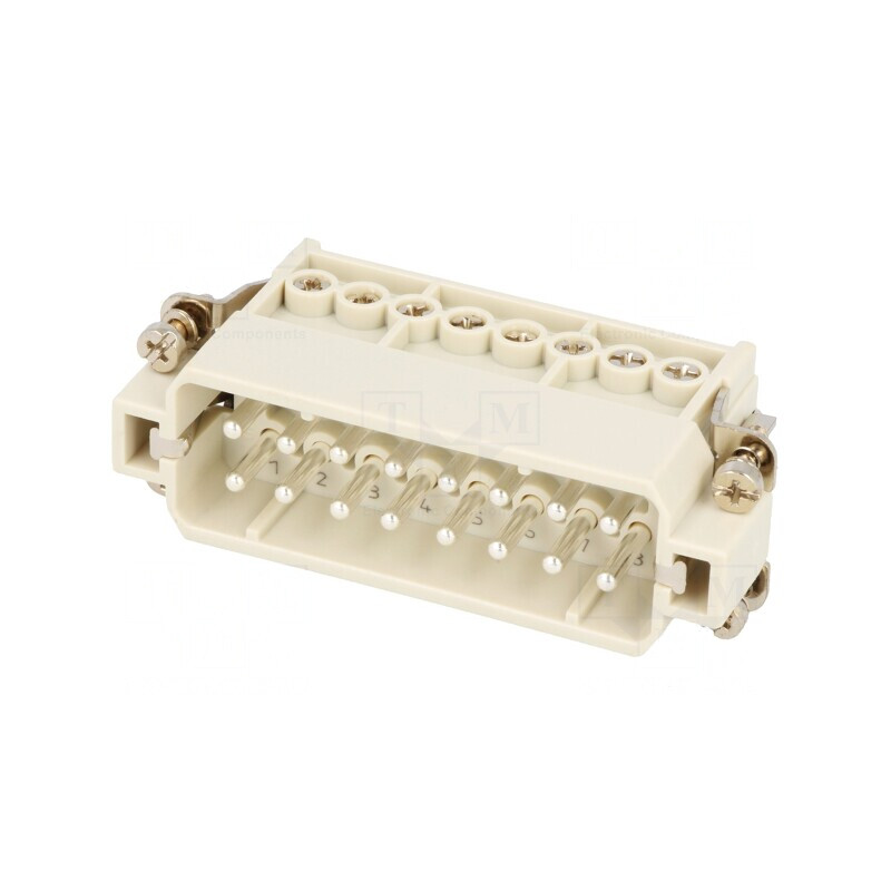 Conector HDC Inserturi Contact Tată 16A 16P | Electronic-mag.ro | Componente Electronice Conector HDC Inserturi Contact Tată 16A 16P | Electronic-mag.ro | Componente Electronice