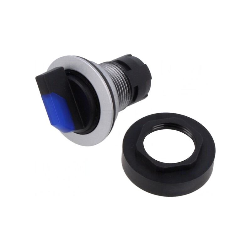 Comutator Rotativ 22mm 1 Poziție | Electronic-mag.ro | Componente Electronice