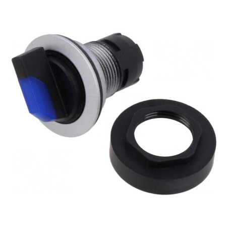 Comutator Rotativ 22mm 1 Poziție | Electronic-mag.ro | Componente Electronice
