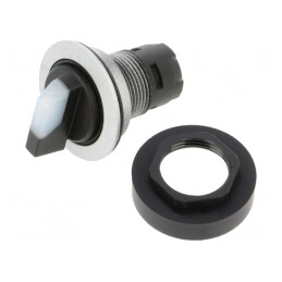 Comutator Rotativ 22mm cu Suport Poziție Stabilă | Electronic-mag.ro | Componente Electronice