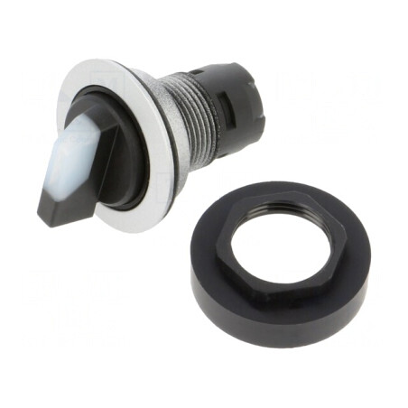 Comutator Rotativ 22mm cu Suport Poziție Stabilă | Electronic-mag.ro | Componente Electronice