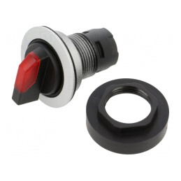 Comutator Rotativ 22mm cu Suport | Electronic-mag.ro | Componente Electronice