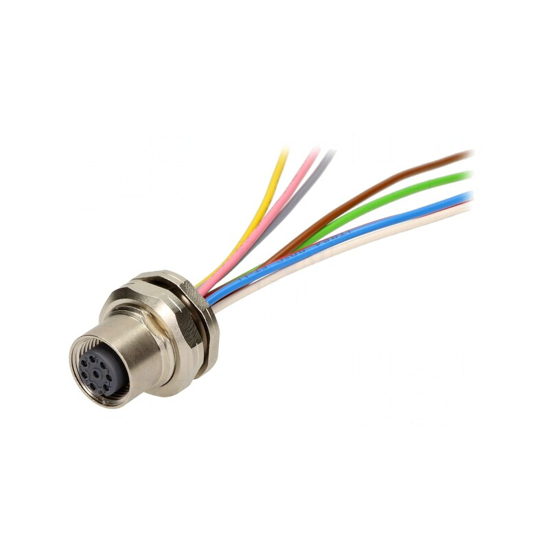 Soclu M12 PIN 8 mamă cablu 0,5m DeviceNet/CANopen | Electronic-mag.ro | Componente Electronice Soclu M12 PIN 8 mamă cablu 0,5m DeviceNet/CANopen | Electronic-mag.ro | Componente Electronice