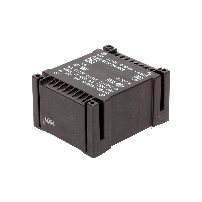Transformator încapsulat 30VA 115VAC 12V 1,25A | Electronic-mag.ro | Componente Electronice Transformator încapsulat 30VA 115VAC 12V 1,25A | Electronic-mag.ro | Componente Electronice