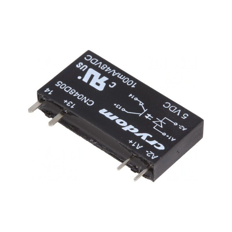 Releu Semiconductor THT SIP 3-12VDC 100mA 0-48VDC | Electronic-mag.ro | Componente Electronice