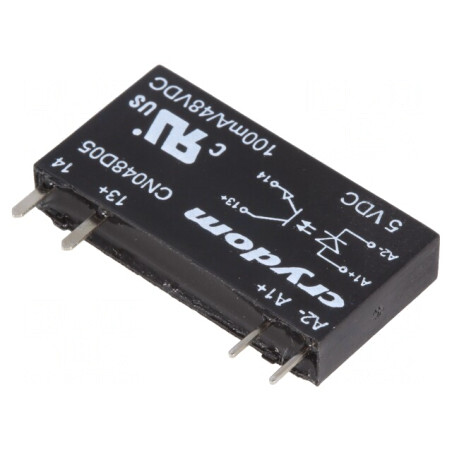 Releu Semiconductor THT SIP 3-12VDC 100mA 0-48VDC | Electronic-mag.ro | Componente Electronice