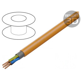 Cablu pentru servomotoare ÖLFLEX® SERVO FD 796 CP 4G4mm2