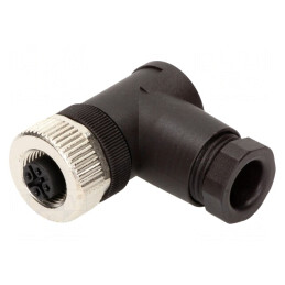 Mufă M12 4 PIN Mamă A-DeviceNet/CANopen IP67 | Electronic-mag.ro | Componente Electronice