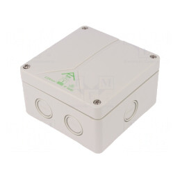 Cutie de conexiuni polistiren 110x110x67 mm | Electronic-mag.ro | Componente Electronice