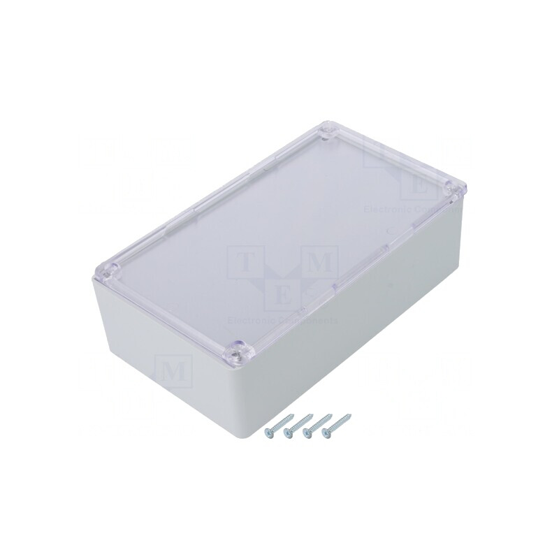 Carcasă universală 95x160x49mm ABS gri | Electronic-mag.ro | Componente Electronice