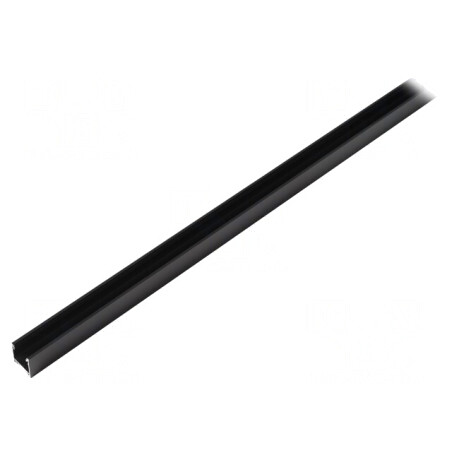 Profil Aluminiu Negru pentru Module LED 2m LINEA20 | Electronic-mag.ro | Componente Electronice