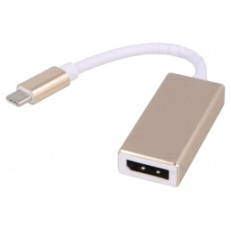 Adaptor USB 3.1 DisplayPort la USB C 0,15m | Electronic-mag.ro | Componente Electronice