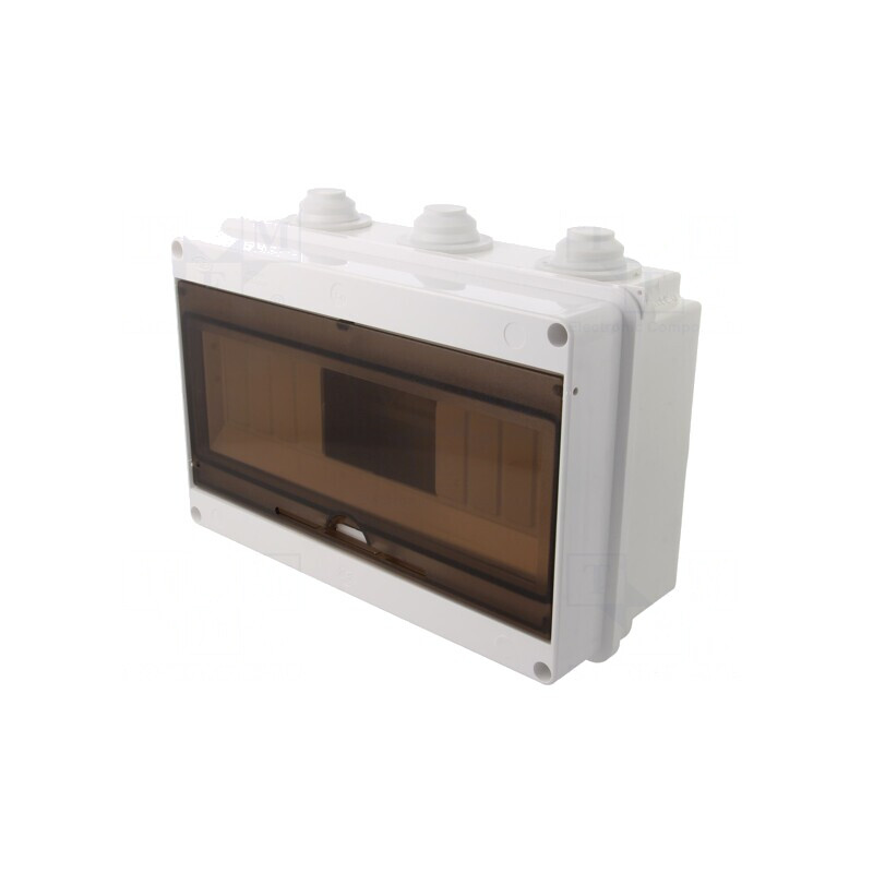 Carcasă modulară albă IP40 12 module | Electronic-mag.ro | Componente Electronice