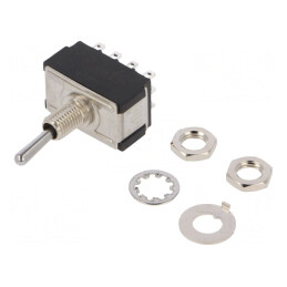 Comutator Basculant 4PDT (ON)-ON 6A/125VAC 6A/6VDC | Electronic-mag.ro | Componente Electronice