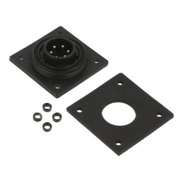 Conector circular soclu tată PIN 6 Standard Buccaneer IP68 | Electronic-mag.ro | Componente Electronice