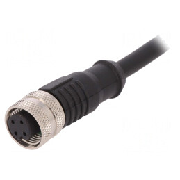 Mufă M12 3-PIN Mamă IP67 250V 4A | Electronic-mag.ro | Componente Electronice