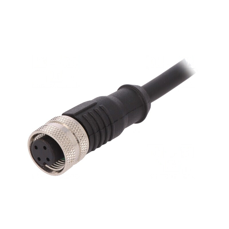 Mufă M12 3-PIN Mamă IP67 250V 4A | Electronic-mag.ro | Componente Electronice