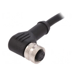 Mufă M12 3-PIN Mamă IP67 250V 4A | Electronic-mag.ro | Componente Electronice