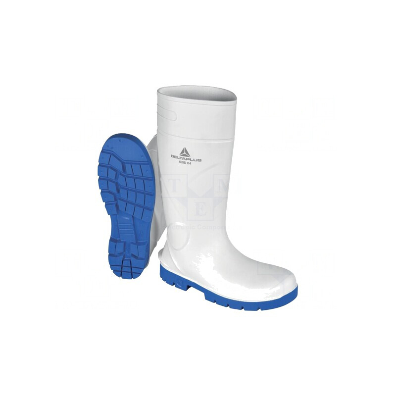 Ghete PVC Alb-Albastru Mărimea 37 | Electronic-mag.ro | Componente Electronice