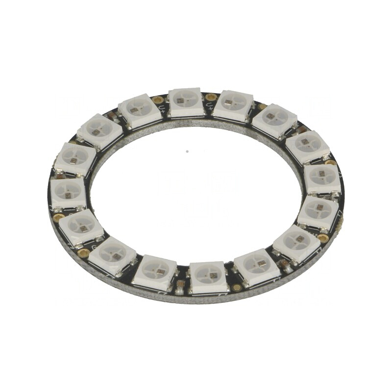 Inel LED RGB 5VDC 16 Diode WS2812B 44,5mm | Electronic-mag.ro | Componente Electronice Inel LED RGB 5VDC 16 Diode WS2812B 44,5mm | Electronic-mag.ro | Componente Electronice